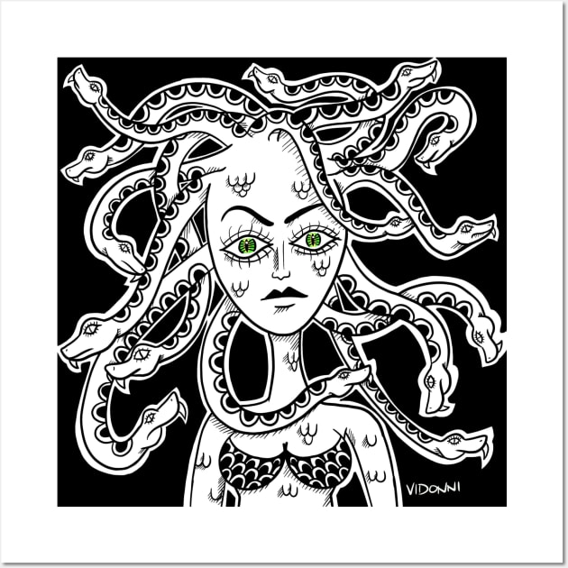 Medusa Wall Art by VivaVeedo